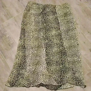 Karavan Mixed Animal Print Skirt Size Medium